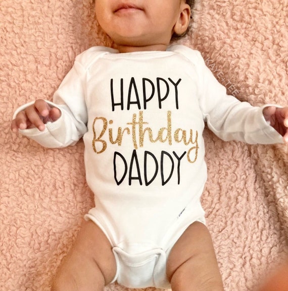 Baby onesie best sale for dads birthday