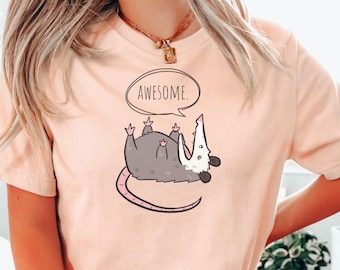 Maglietta Possum fantastica, maglietta divertente Possum, maglietta mamma Possum, maglietta sarcastica, regalo per amanti degli animali, idea regalo, Trashcore, regalo divertente per amico