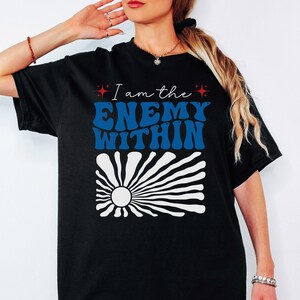 I Am The Enemy WIthin Shirt, Election 2024 Shirt, Kamala Harris 2024, Cat People for Harris, Vote Democrat, Vote Blue, Election Day Shirt