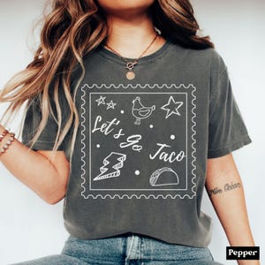 Let&#39;s Go TACO Shirt, Trump Always Chickens Out Tee, Anti MAGA Parody Shirt, Political Humor Shirt, Funny Anti Trump Gift, Taco Trump Tshirt