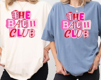 Comfort Colors® Bachelorette Party Shirt, Bride Club Bach Club Shirts, Bridal Crew Shirt, Bachelorette Weekend Tee, Gift For Her