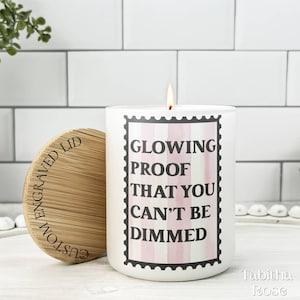 Custom Cancer Gift, 10oz Soy Candle, Breast Cancer, Cancer Survivor Gift, Chemo Care Package, Cheer Up Gift, Chemo Gift, Cancer Sucks