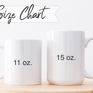 Puede incluir: Dos tazas de cer&aacute;mica blanca, una de 11 oz y la otra de 15 oz.
