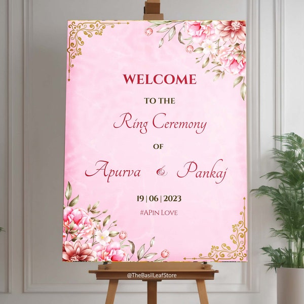 Mehendi Decor & wedding welcome signs welcome board for Hindu Wedding signs as Mehandi Welcome signs for sangeet decorations