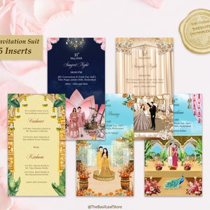 Tamilische Hochzeitseinladungen Kartenvorlage für Telugu Hochzeitseinladung Südindisch für Hinduistisches Hochzeitszeremonieprogramm als Hochzeit e einladen