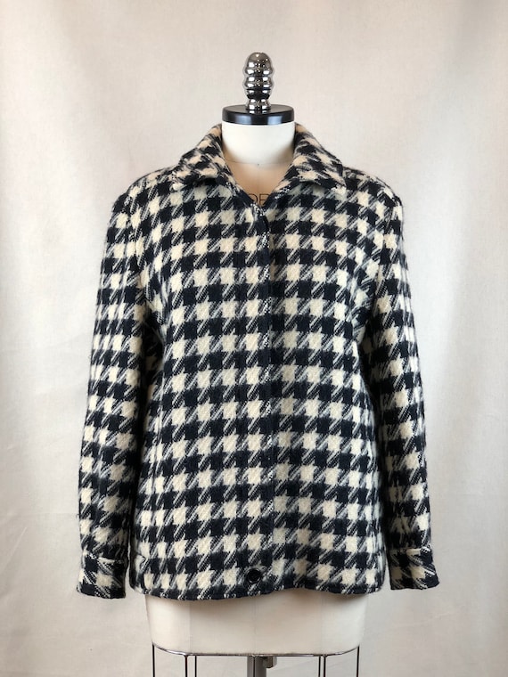 Pendleton Houndstooth Coat