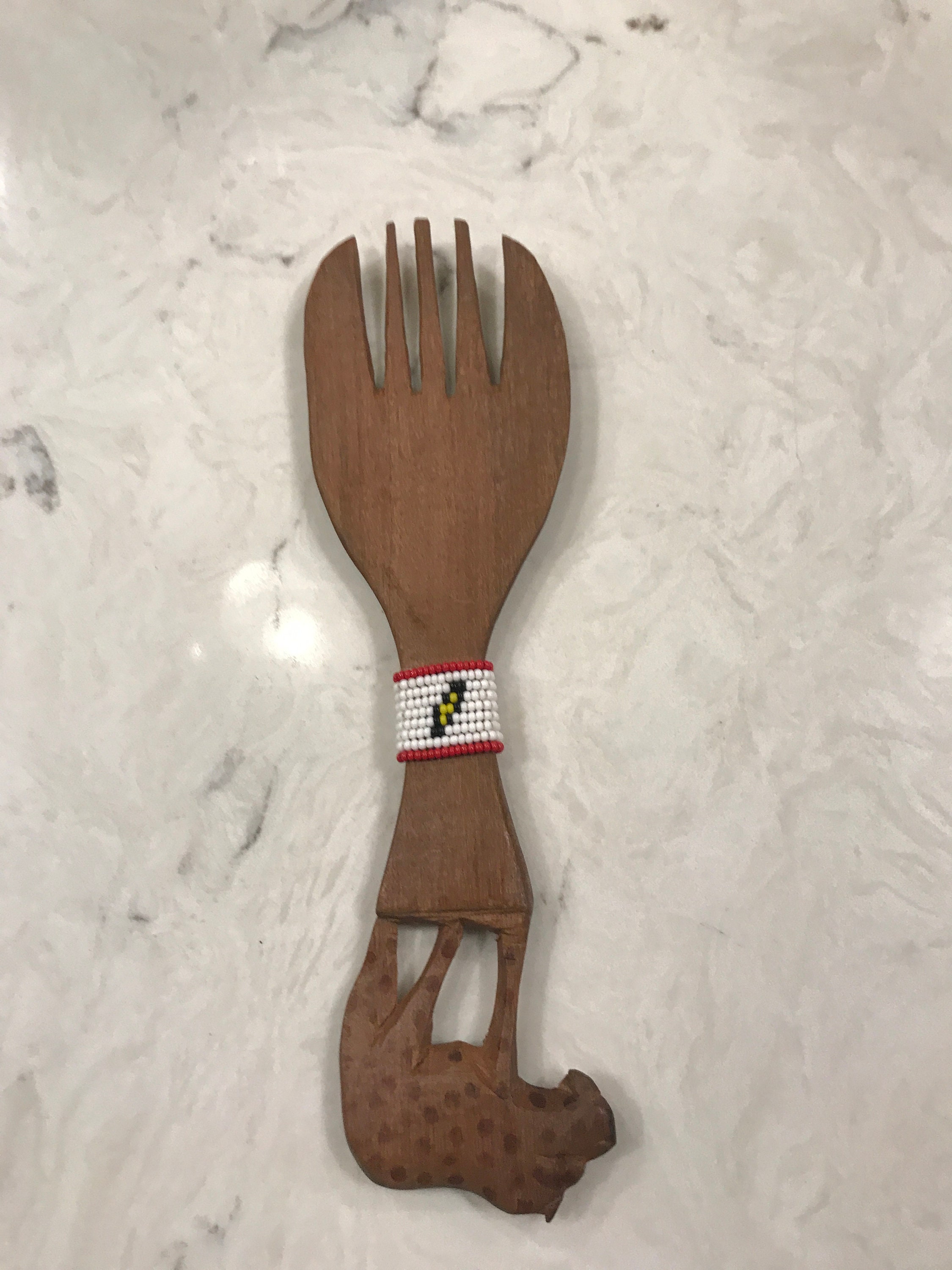 Serving spoon and fork set Etsy