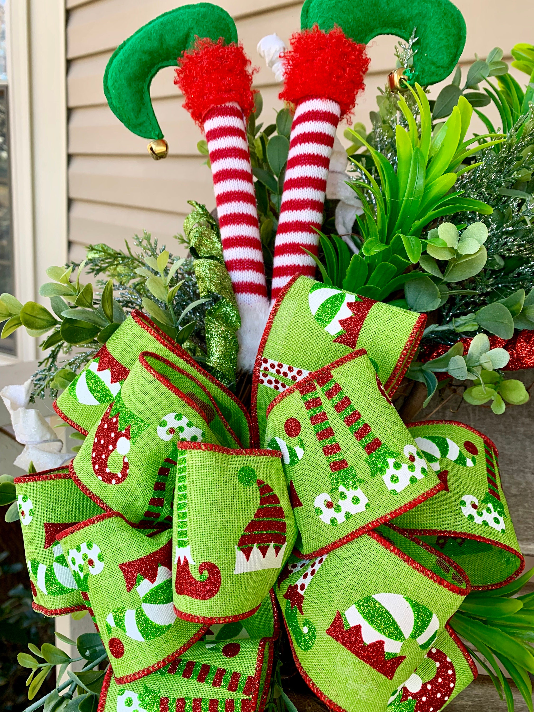 Elf Christmas Wreath 