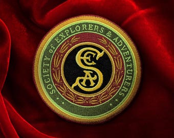 S.E.A. expedition patch – circa 1899 (Society of Explorers and Adventurers)