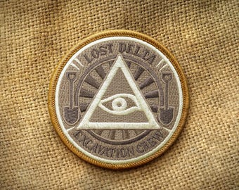 Lost Delta Excavation Crew patch (Indiana Jones)