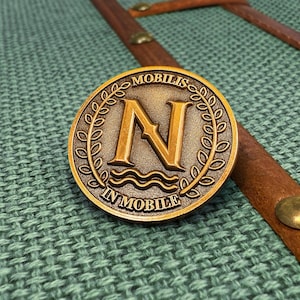 Nautilus lapel pin