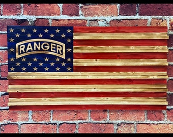 Army Ranger Challenge Coin Holder, Ranger Coin Display Flag, Army Ranger Gift, Veteran Gift, Military Coin Holder, Coin Rack
