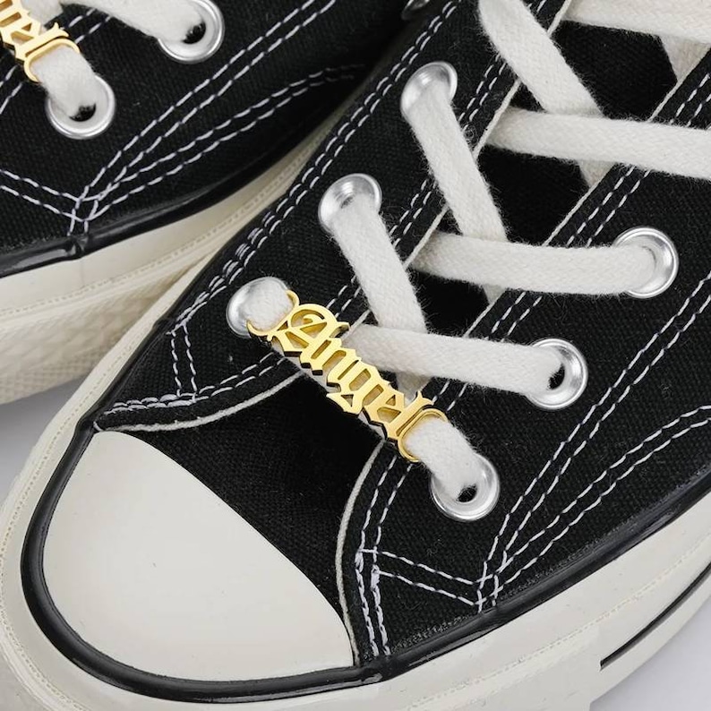 Customized Name Shoelace Buckle,Personalized Shoe Clips Shoe Buckles,Stainless Steel Brand Shoe Jewelry Shoelace Charm,Shoe Accessories Gift