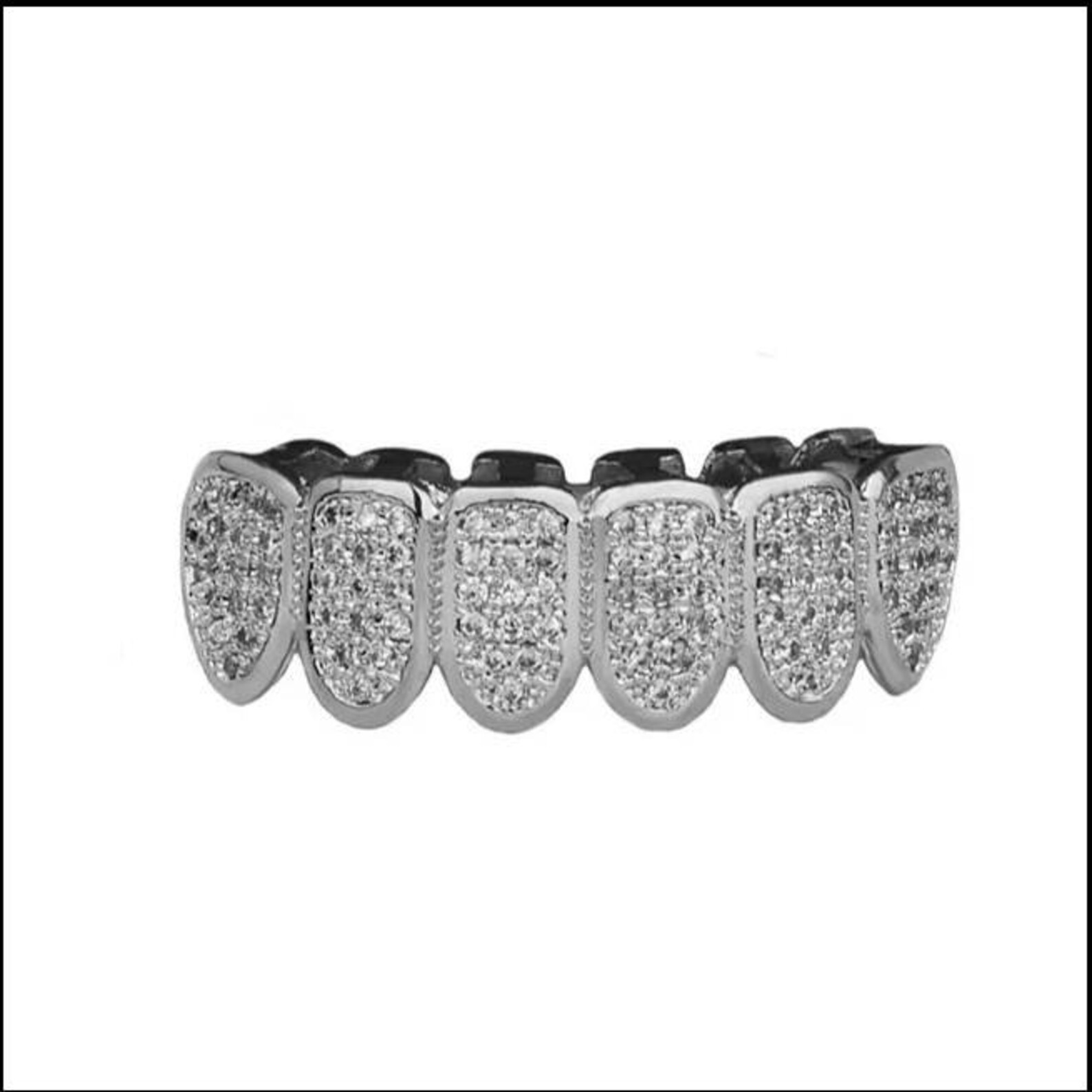 Iced Out Diamond Teeth Grillz for Men Women Hip Hop Grills Etsy