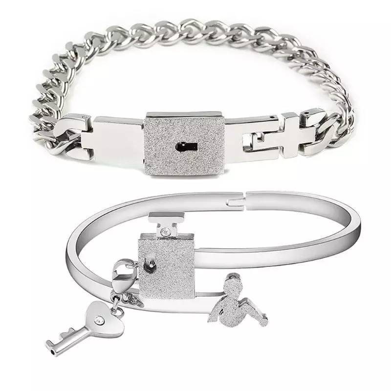 Key Lock Bracelet 