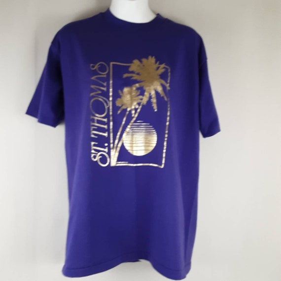 Vintage Hanes Fifty-fifty St Thomas T-shirt Size L