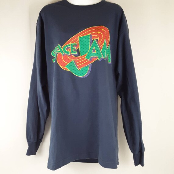 long sleeve space jam shirt