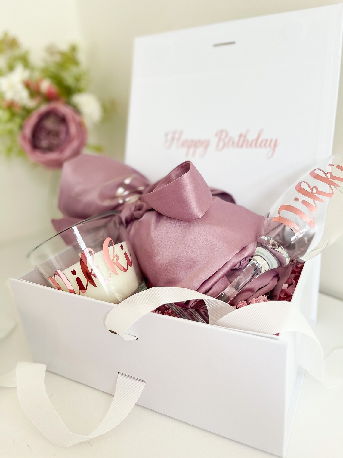 Personalised Filled Gift Box Gift Box Bestfriend Gift Pre Etsy