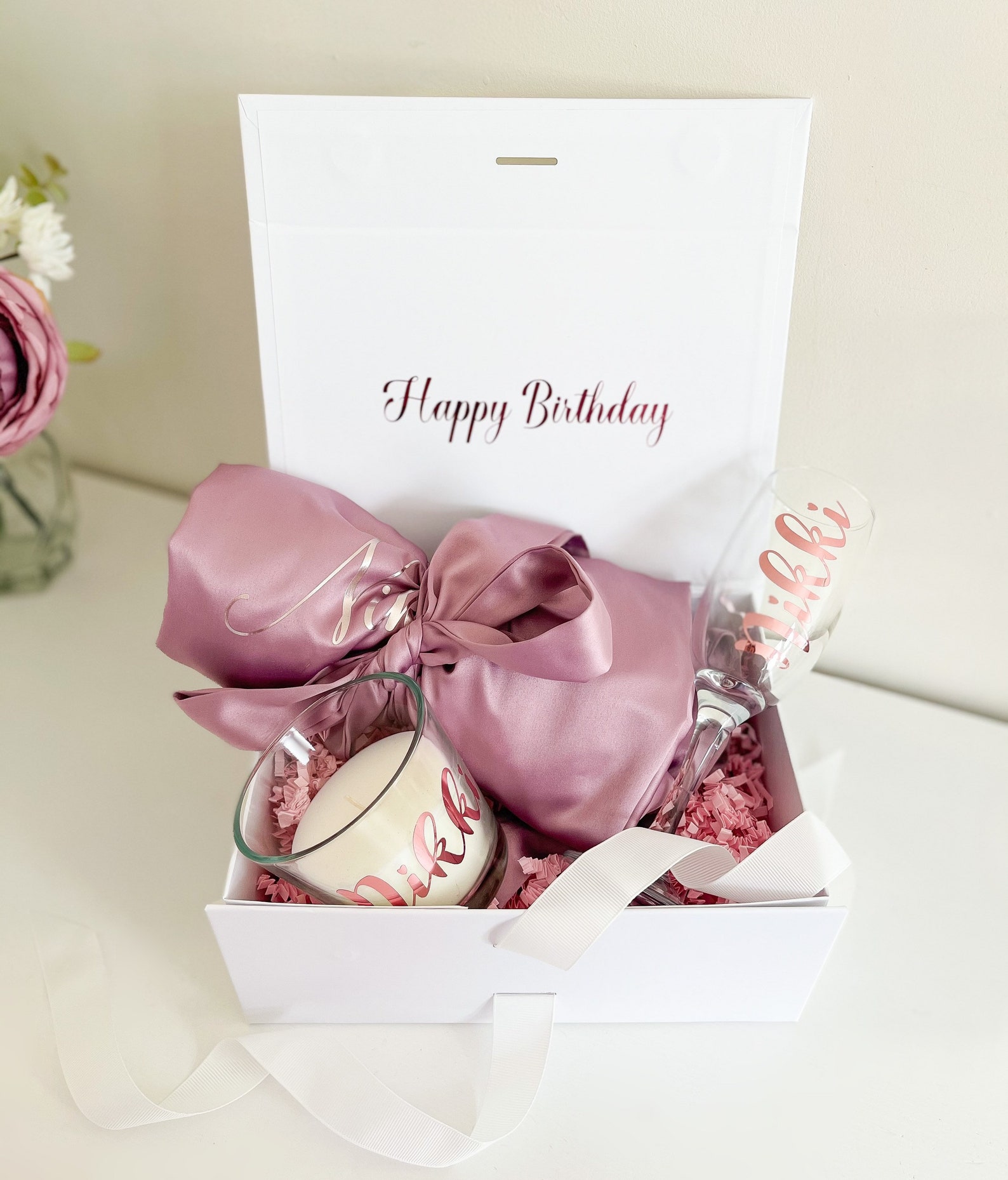 Personalised Filled Gift Box Gift Box Bestfriend Gift Pre Etsy