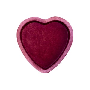 Pink Heart Velvet Display