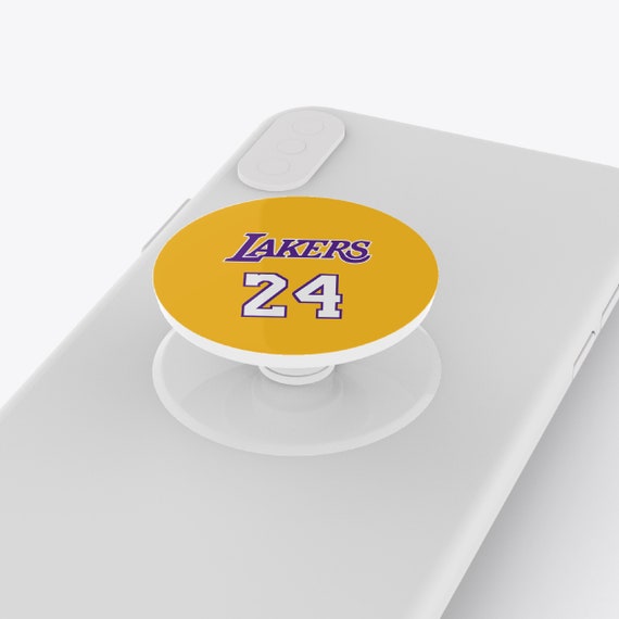 Kobe Bryant 24 Yellow Lakers PopSocket 