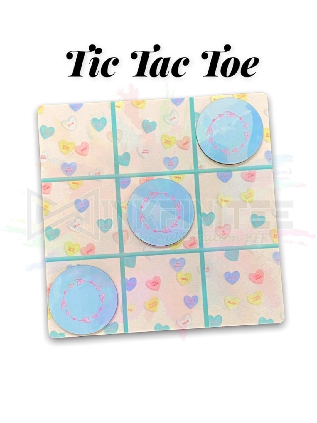 Sublimation Blank Tic Tac Toe Hardboard USA - Etsy Österreich
