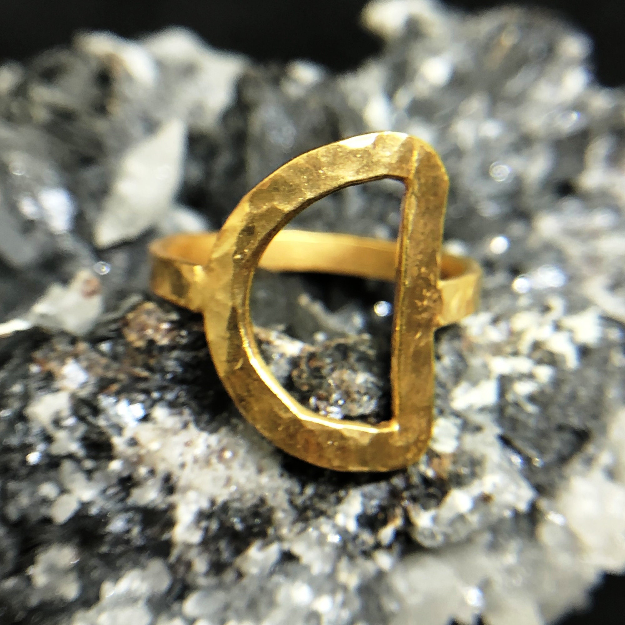 Free Resize Sterling Silver 925K Gold Over 18K Ancient Etsy