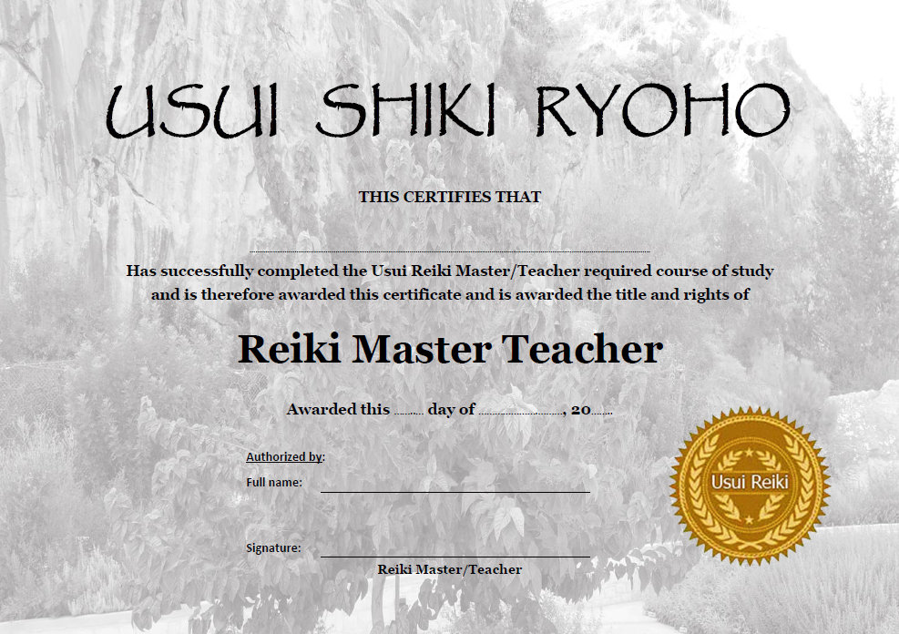 32 x Reiki Certificate templates Professionally designed and | Etsy