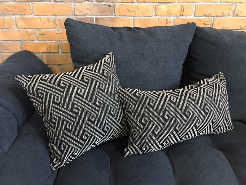 Geometric Tapestry Pillow Cover Aztec Lumbar Cover Pillow Cover Tribal