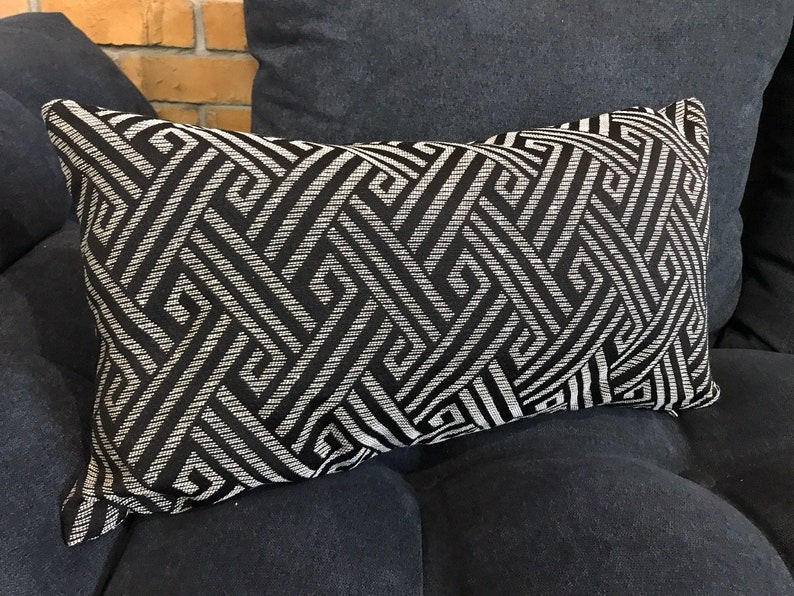 Geometric Tapestry Pillow Cover Aztec Lumbar Cover Pillow Cover Tribal