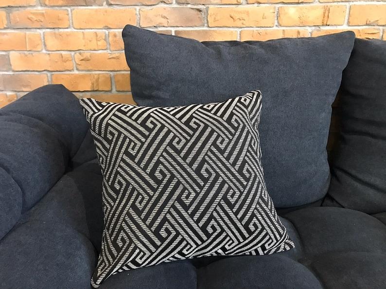 Geometric Tapestry Pillow Cover Aztec Lumbar Cover Pillow Cover Tribal