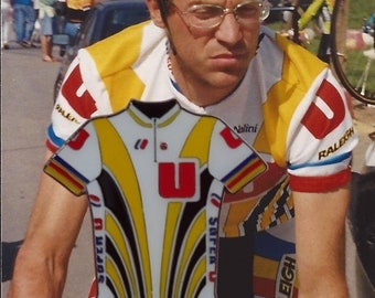 Super U / Système U Classic Cycling Jersey Pin Badge Laurent Fignon