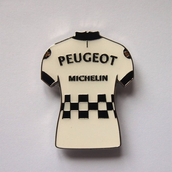 Peugeot Michelin BP Classic Cycling Jersey Pin Badge Tom Simpson