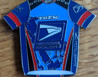 US Postal Trek Classic Cycling Jersey Keyring Lance Armstrong George Hincapie