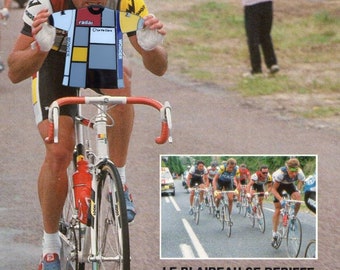 La Vie Claire Classic Jersey Cycling Pin Badge Greg LeMond Bernard Hinault