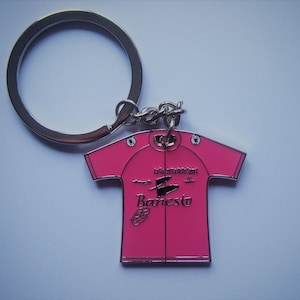 Banesto Maglia Rosa Classic Cycling Jersey Keyring Miguel Indurain