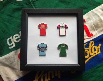 Any FOUR Badges of your choice framed!