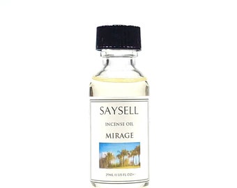 Mirage Burning Incense Oil 29ml Woody by SAYSELL