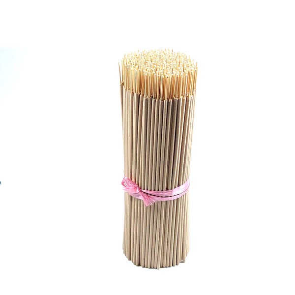 Bundle of Raw Unfragranced Unscented Incense Sticks 8.6"/ 22cm Approx. 355 sticks/480grams