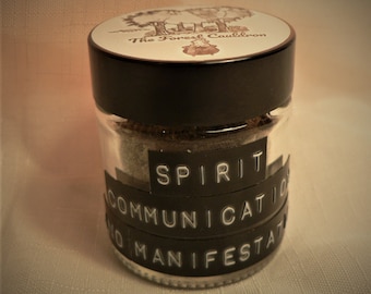 Spirit Communication & Manifestation - Granular Incense Blend 60g Jar - MAGICK - OCCULT - PAGAN
