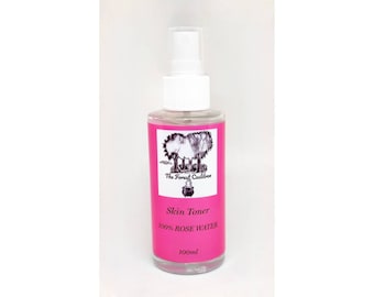 Hudvatten 100ml - 100% rent rosenvatten - Ansiktsvatten