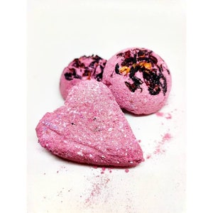Love Potion Bath Bombs - All Natural Ingredients