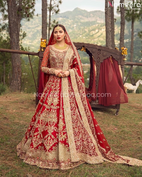 Red Bridal Lehenga Choli 