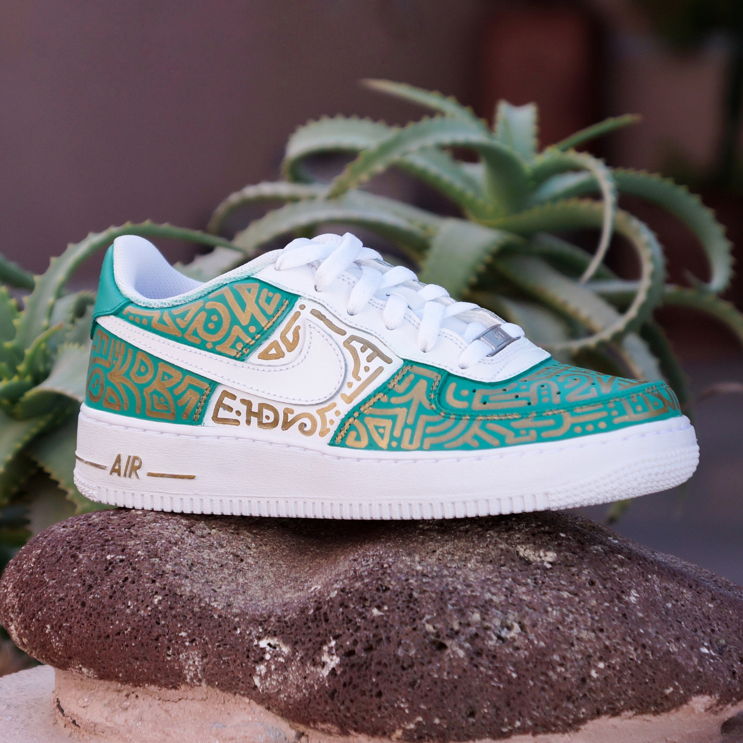 doodlebob nike air force 1