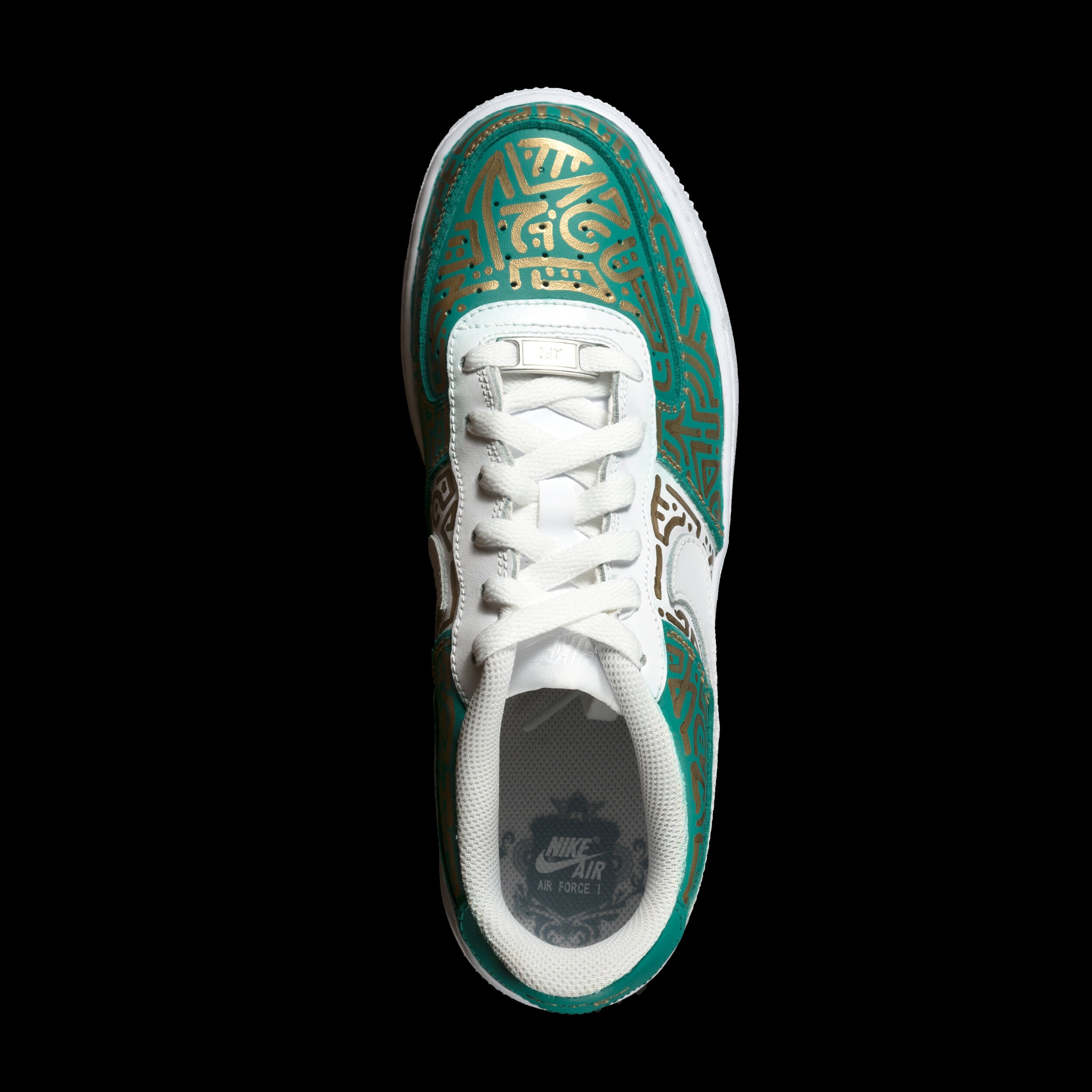 doodlebob nike air force 1