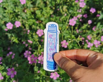 Sticker: Galaxy insulin vial / Diabetes sticker / Diabetes art / Vinyl sticker