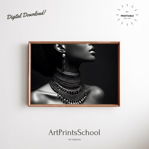 Black Woman Art Print: African American Photography (Digital Download)