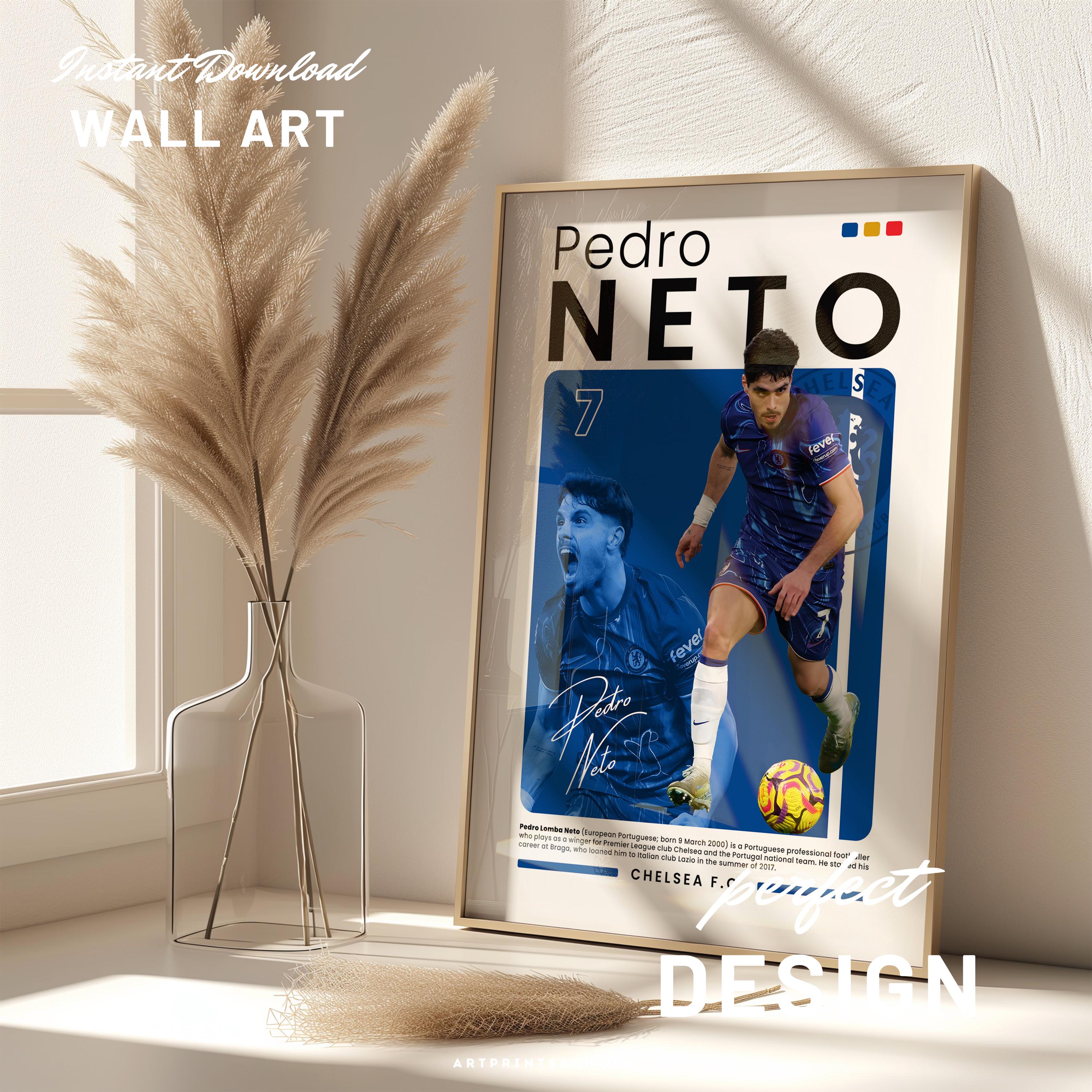 ペドロ・ネト チェルシーFC ポスター：サッカー ウォールアート