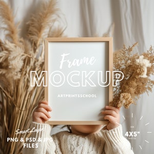 Kinderzimmer Rahmen Mockup 8x10, Kinderzimmer Mockup, Wand Kunst Mockup Poster Mockup, Kinderzimmer Mockup, Skandinavischer Rahmen Mockup, Psd Rahmen Mockup