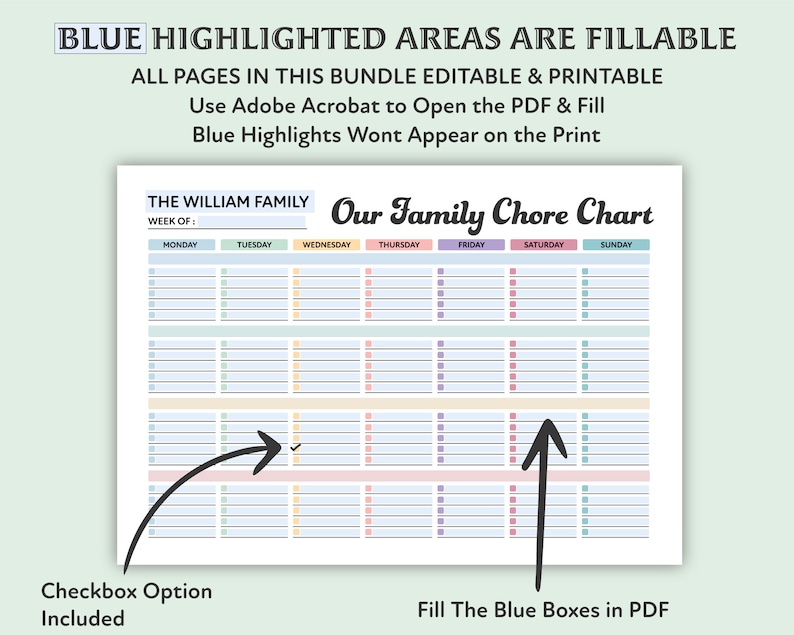 Life Planner Bundle Home Management Printable Digital PDF - Etsy